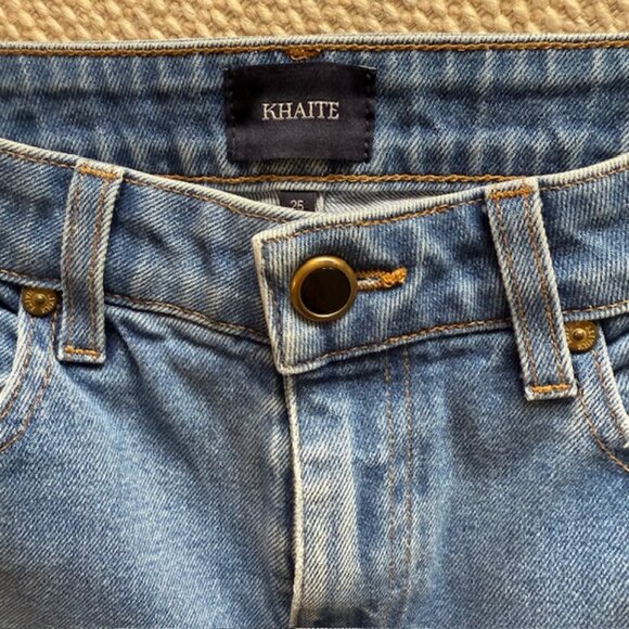KHAITE Abigail Boyfriend Jeans 25 EUC - Picture 9 of 13